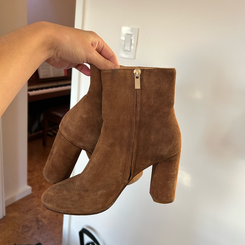 Joie Tan Suede Boots 37